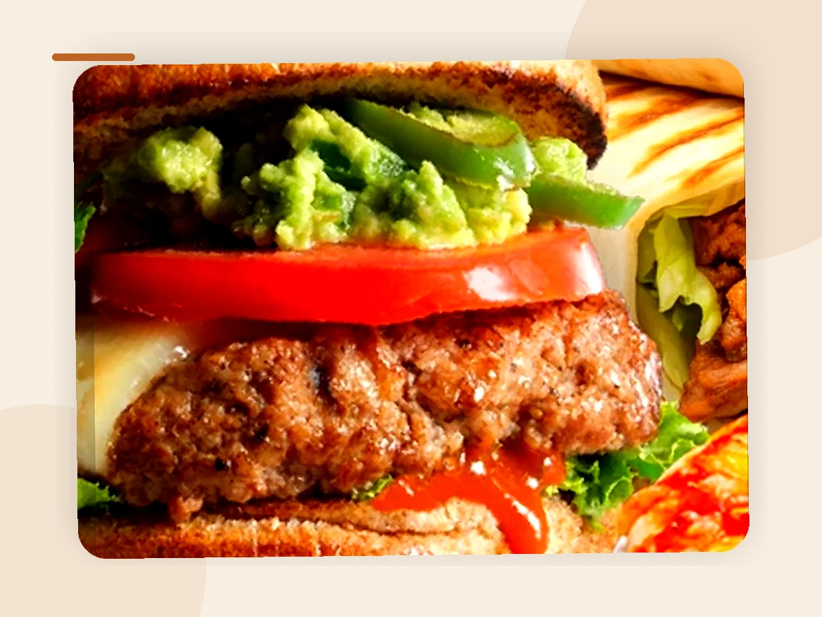 Burger meal
